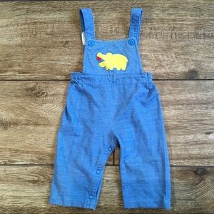 Vintage Baby Boys Carters Overalls Romper